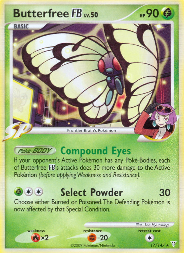 Butterfree FB (17/147) [Platinum: Supreme Victors] | Mega City Incorporated