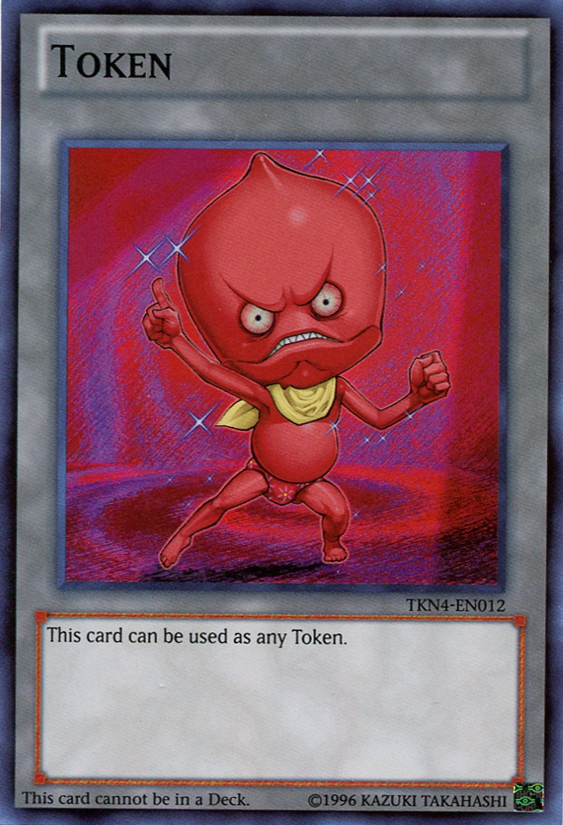 Ojama Token (Red) [TKN4-EN012] Super Rare | Mega City Incorporated