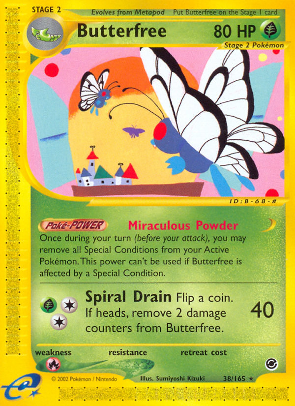 Butterfree (38/165) [Expedition: Base Set] | Mega City Incorporated