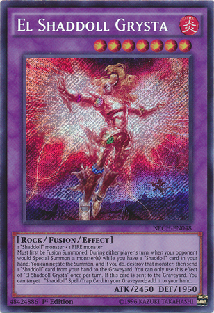 El Shaddoll Grysta [NECH-EN048] Secret Rare | Mega City Incorporated