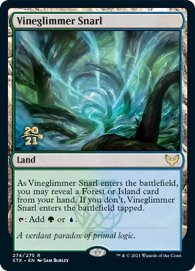 Vineglimmer Snarl [Strixhaven: School of Mages Prerelease Promos] | Mega City Incorporated