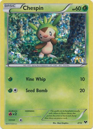 Chespin (2/12) [McDonald's Promos: 2014 Collection] | Mega City Incorporated