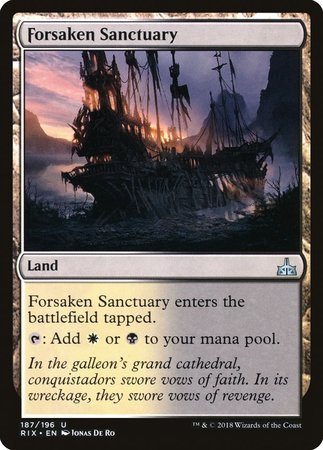 Forsaken Sanctuary [Rivals of Ixalan] | Mega City Incorporated