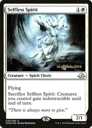 Selfless Spirit [Eldritch Moon Promos] | Mega City Incorporated