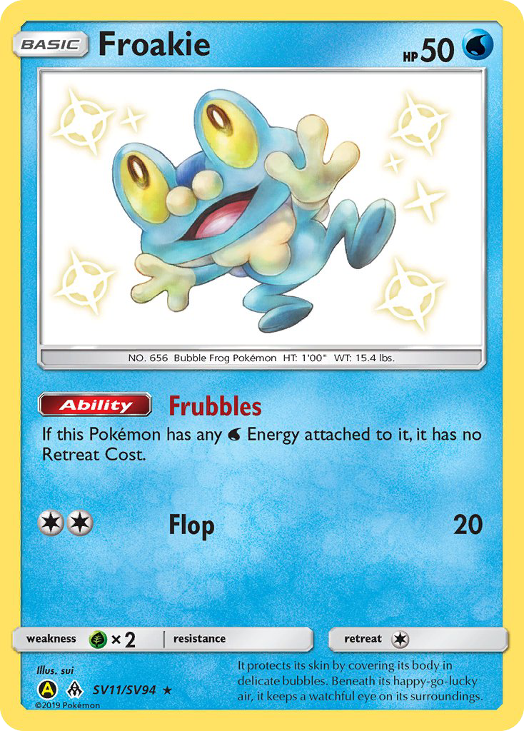 Froakie (SV11/SV94) [Sun & Moon: Hidden Fates - Shiny Vault] | Mega City Incorporated