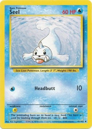 Seel (41/102) [Base Set Unlimited] | Mega City Incorporated