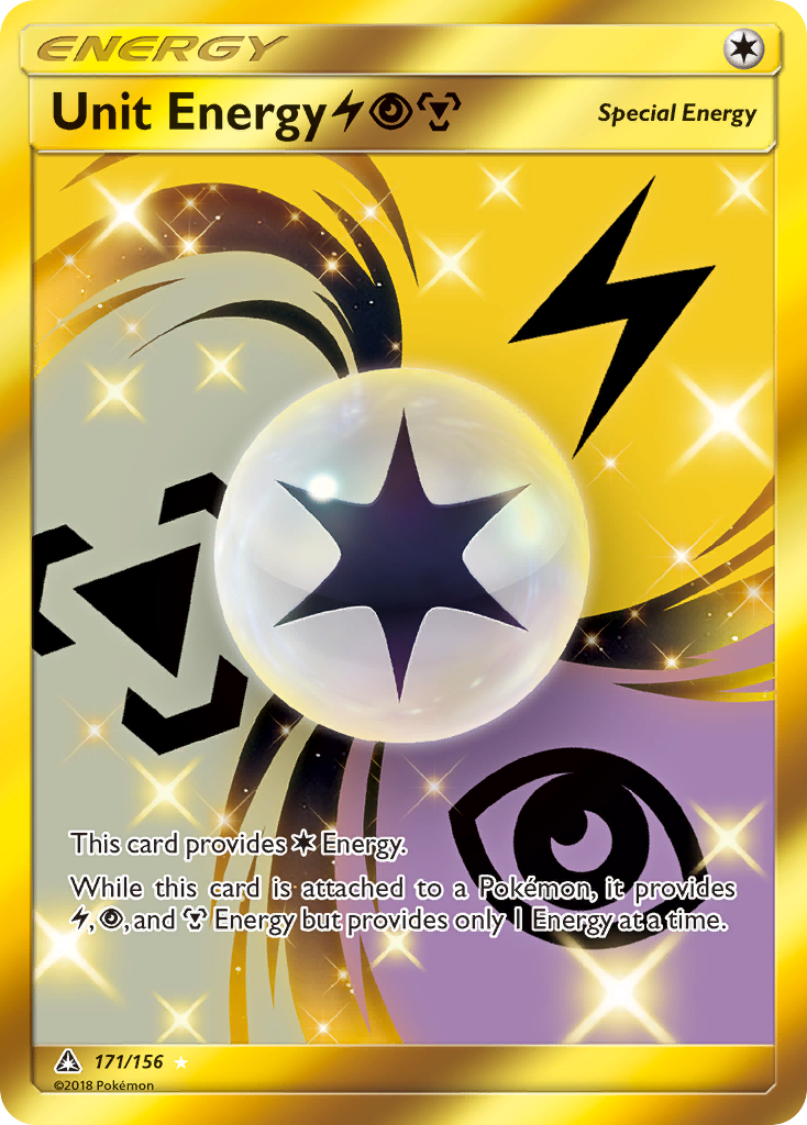 Unit Energy (171/156) (Lightning, Psychic, Metal) [Sun & Moon: Ultra Prism] | Mega City Incorporated