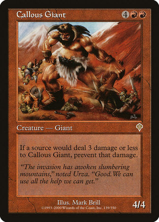 Callous Giant [Invasion] | Mega City Incorporated