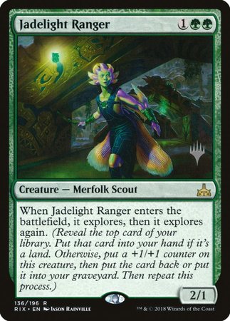 Jadelight Ranger [Rivals of Ixalan Promos] | Mega City Incorporated