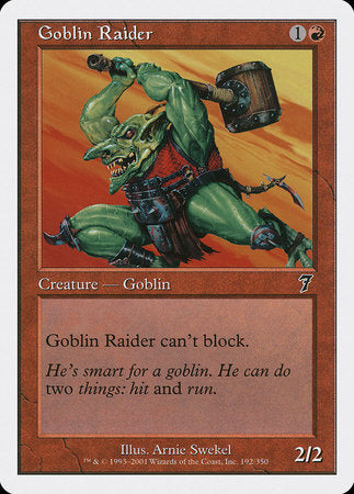 Goblin Raider [Seventh Edition] | Mega City Incorporated