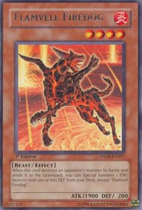 Flamvell Firedog [ANPR-EN037] Rare | Mega City Incorporated