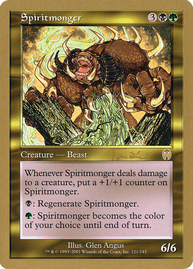 Spiritmonger (Jan Tomcani) [World Championship Decks 2001] | Mega City Incorporated