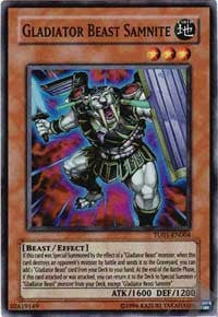 Gladiator Beast Samnite [TU01-EN004] Super Rare | Mega City Incorporated