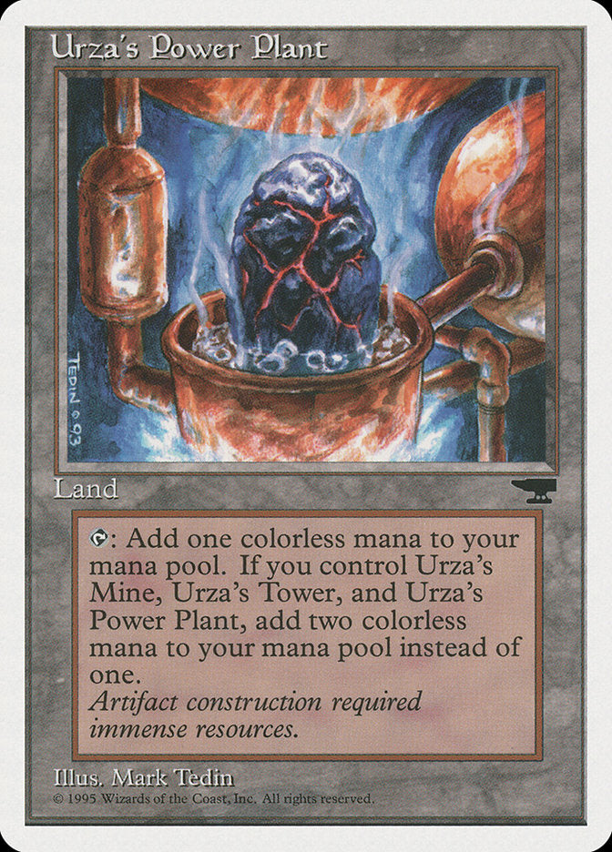 Urza's Power Plant (Boiling Rock) [Chronicles] | Mega City Incorporated