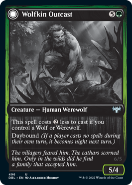 Wolfkin Outcast // Wedding Crasher [Innistrad: Double Feature] | Mega City Incorporated