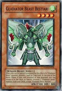 Gladiator Beast Bestiari [TU01-EN016] Common | Mega City Incorporated