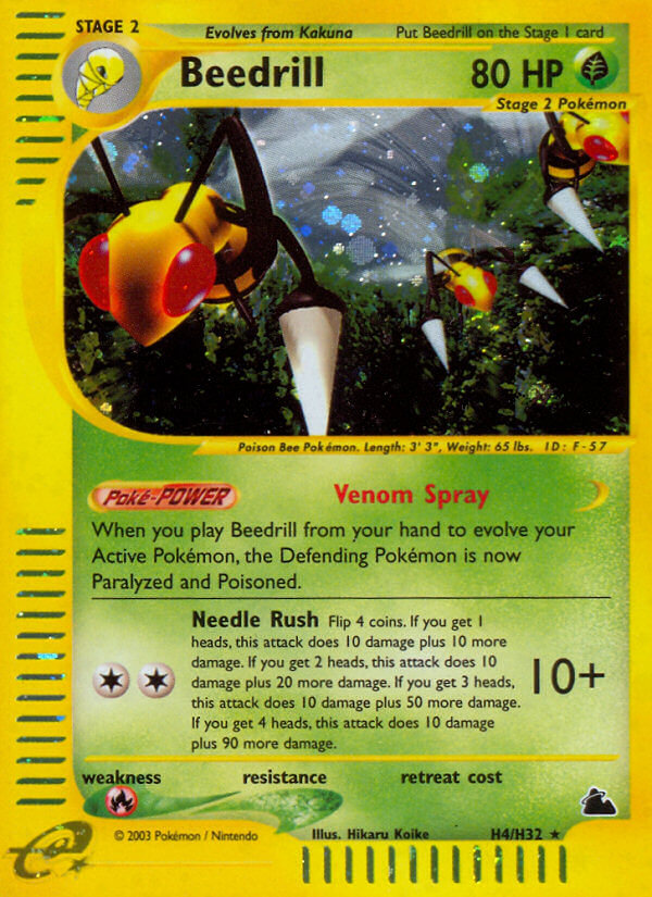 Beedrill (H4/H32) [Skyridge] | Mega City Incorporated