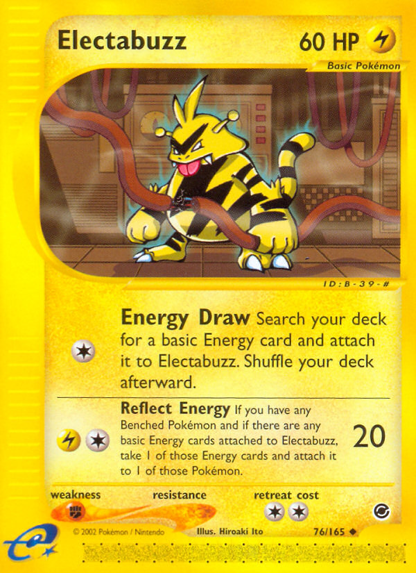 Electabuzz (76/165) [Expedition: Base Set] | Mega City Incorporated