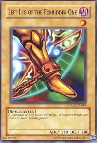 Left Leg of the Forbidden One [DLG1-EN019] Common | Mega City Incorporated