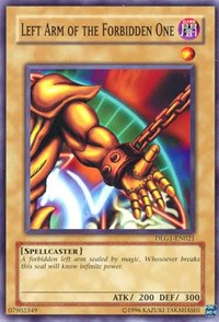 Left Arm of the Forbidden One [DLG1-EN021] Common | Mega City Incorporated