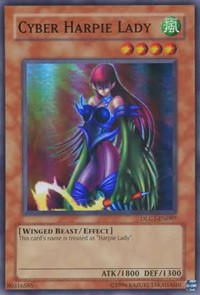 Cyber Harpie Lady [DLG1-EN097] Super Rare | Mega City Incorporated