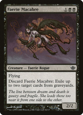 Faerie Macabre [Duel Decks: Garruk vs. Liliana] | Mega City Incorporated