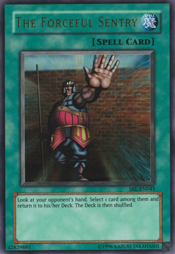 The Forceful Sentry [SRL-EN045] Ultra Rare | Mega City Incorporated