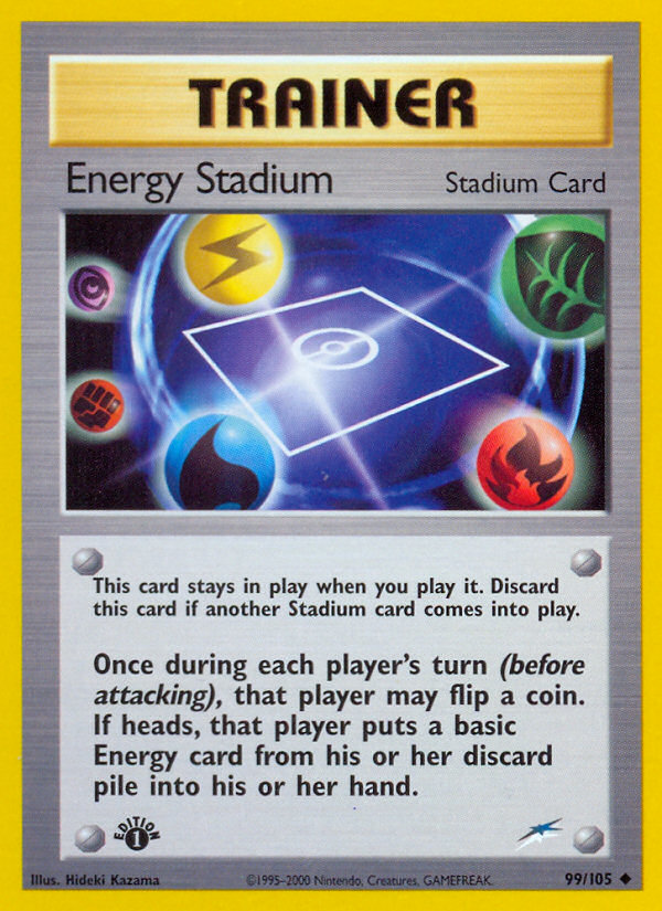 Energy Stadium (99/105) [Neo Destiny 1st Edition] | Mega City Incorporated