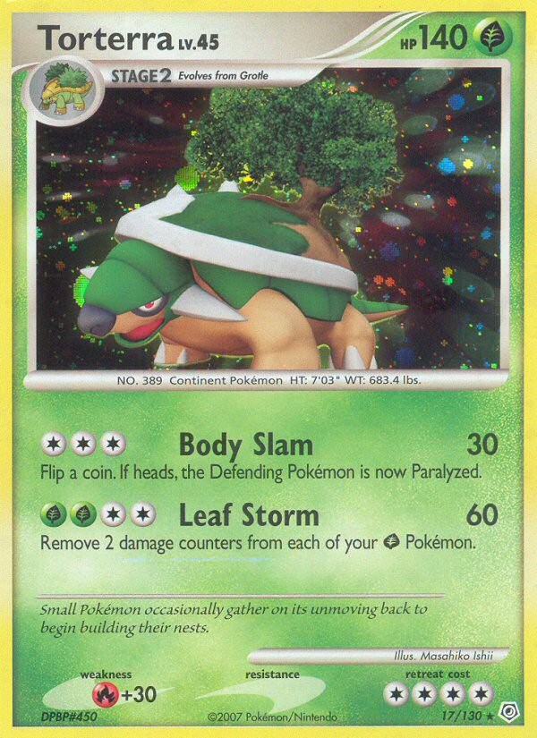 Torterra (17/130) [Diamond & Pearl: Base Set] | Mega City Incorporated