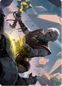 Expedition Healer Art Card [Zendikar Rising Art Series] | Mega City Incorporated