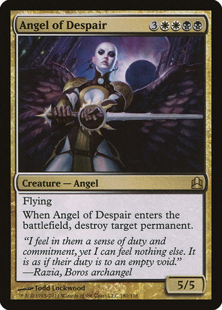 Angel of Despair [Commander 2011] | Mega City Incorporated