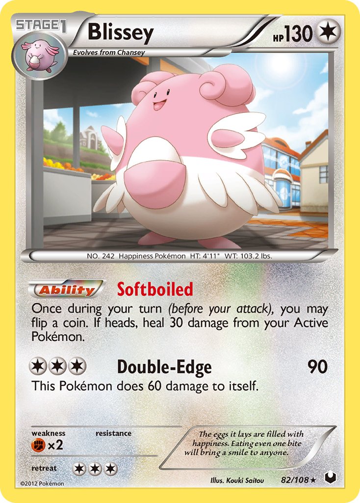 Blissey (82/108) (Battle Arena Deck Exclusive) (Theme Deck Exclusive) [Black & White: Dark Explorers] | Mega City Incorporated