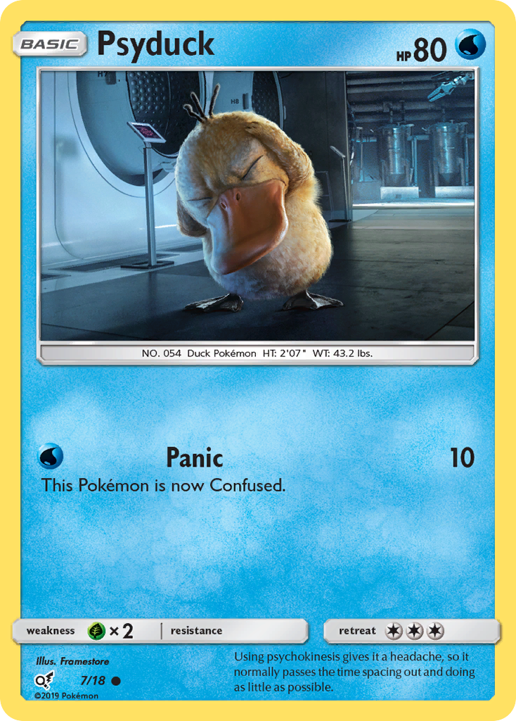 Psyduck (7/18) [Sun & Moon: Detective Pikachu] | Mega City Incorporated