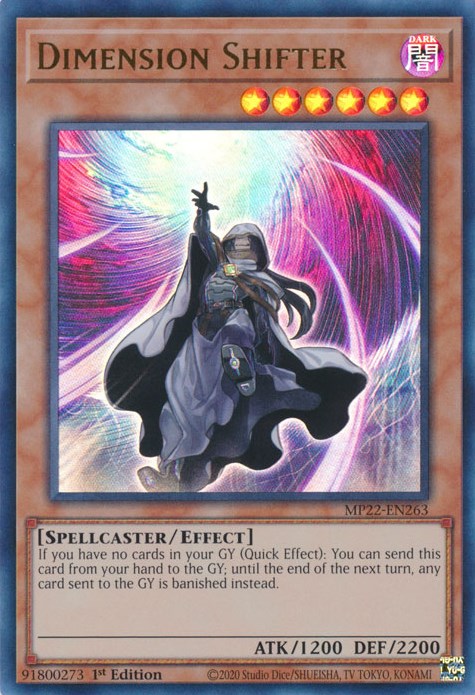 Dimension Shifter [MP22-EN263] Ultra Rare | Mega City Incorporated