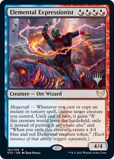 Elemental Expressionist (Promo Pack) [Strixhaven: School of Mages Promos] | Mega City Incorporated