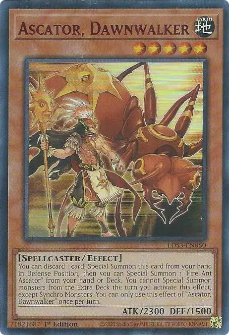 Ascator, Dawnwalker (Red) [LDS3-EN050] Ultra Rare | Mega City Incorporated