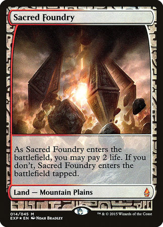 Sacred Foundry [Zendikar Expeditions] | Mega City Incorporated