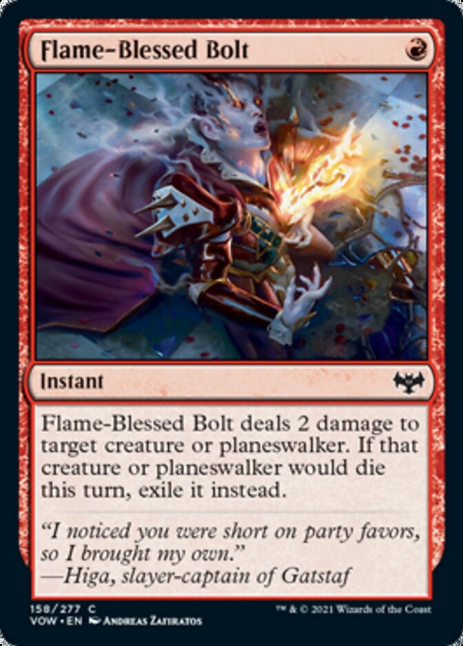 Flame-Blessed Bolt [Innistrad: Crimson Vow] | Mega City Incorporated