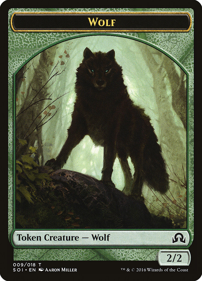 Wolf [Shadows over Innistrad Tokens] | Mega City Incorporated