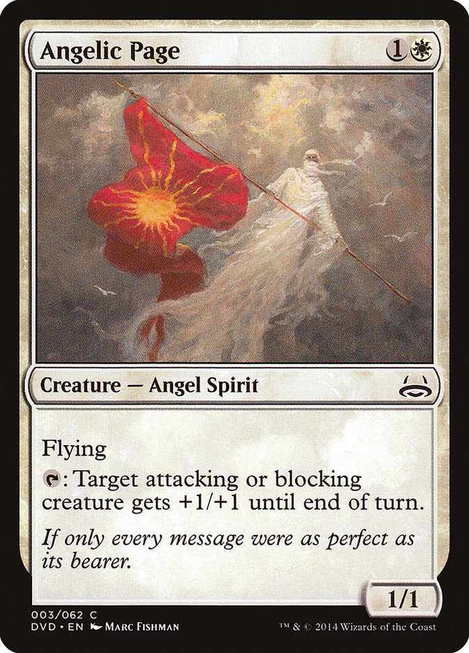 Angelic Page (Divine vs. Demonic) [Duel Decks Anthology] | Mega City Incorporated