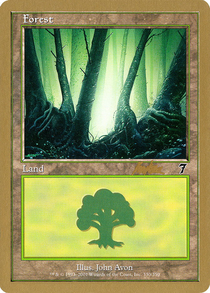 Forest (bk330) (Brian Kibler) [World Championship Decks 2002] | Mega City Incorporated