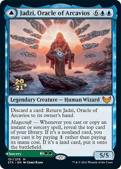 Jadzi, Oracle of Arcavios // Journey to the Oracle [Strixhaven: School of Mages Prerelease Promos] | Mega City Incorporated