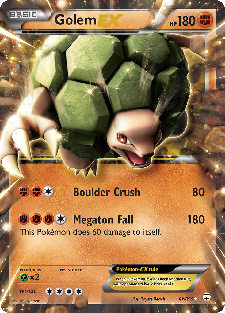 Golem EX (46/83) [XY: Generations] | Mega City Incorporated