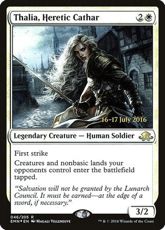 Thalia, Heretic Cathar [Eldritch Moon Promos] | Mega City Incorporated