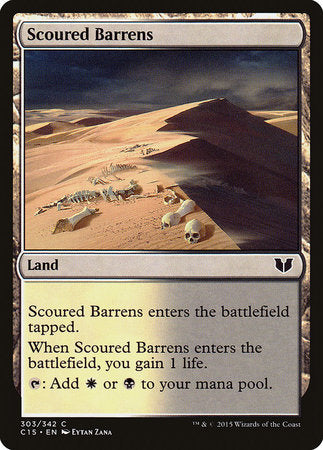 Scoured Barrens [Commander 2015] | Mega City Incorporated