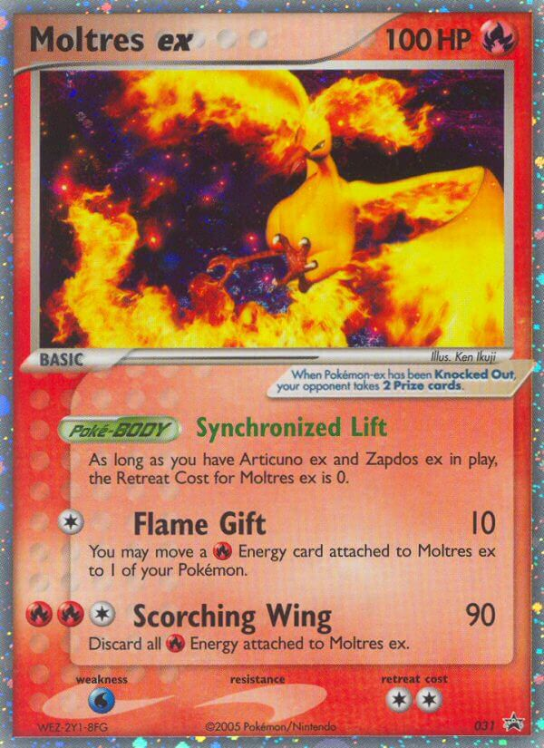 Moltres ex (031) [Nintendo: Black Star Promos] | Mega City Incorporated