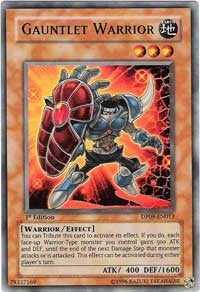 Gauntlet Warrior [DP09-EN013] Ultra Rare | Mega City Incorporated