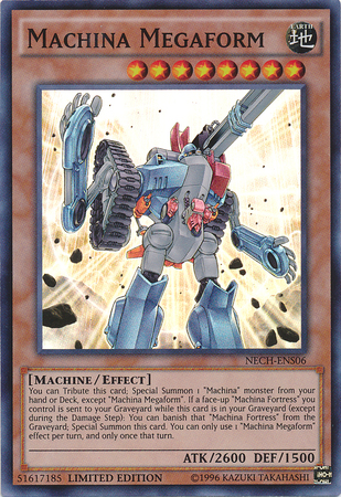 Machina Megaform (SE) [NECH-ENS06] Super Rare | Mega City Incorporated