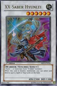 XX-Saber Hyunlei [ABPF-EN044] Ultra Rare | Mega City Incorporated