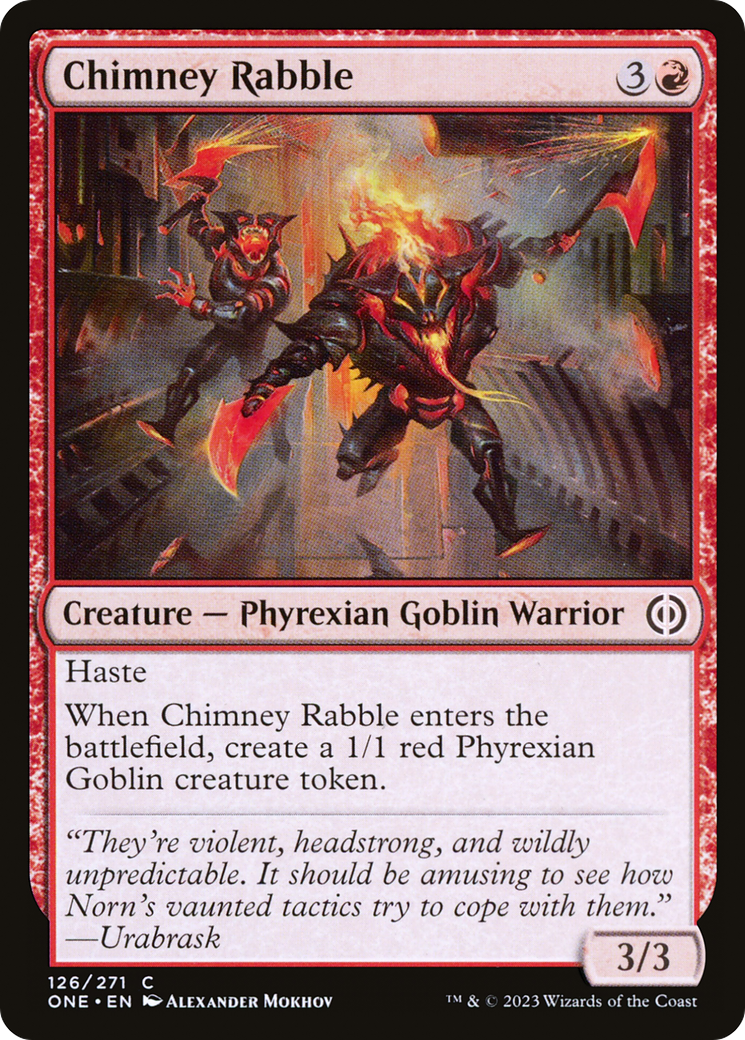 Chimney Rabble [Phyrexia: All Will Be One] | Mega City Incorporated